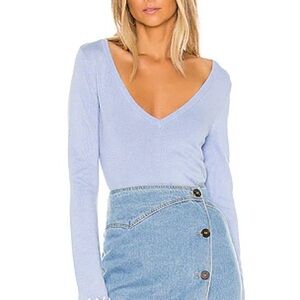 Revolve Baby Blue Sweater